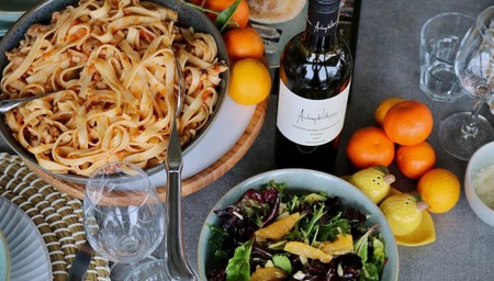 Under the Hunter Valley Sun - Pasta in the vines